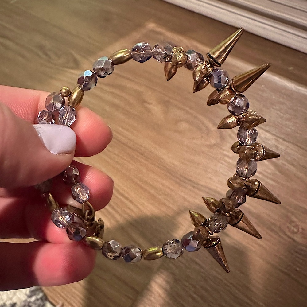 Alex and Ani beaded wrap bracelet